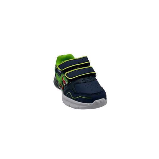 Alta Moda Boys' Hook-and-Loop Shoes – A2503 – Blue/Green