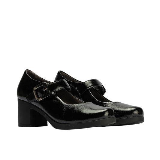 Pitillos Women's Block Heel Shoes – 30100 – Black