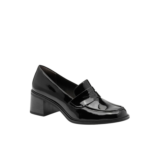 Tamaris Women's Heeled Loafers – 24464-45 – Black Comb