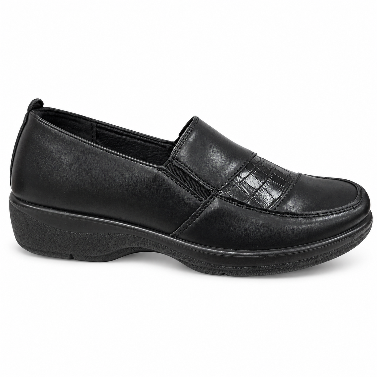 ZAK SD76097 black shoes, side view