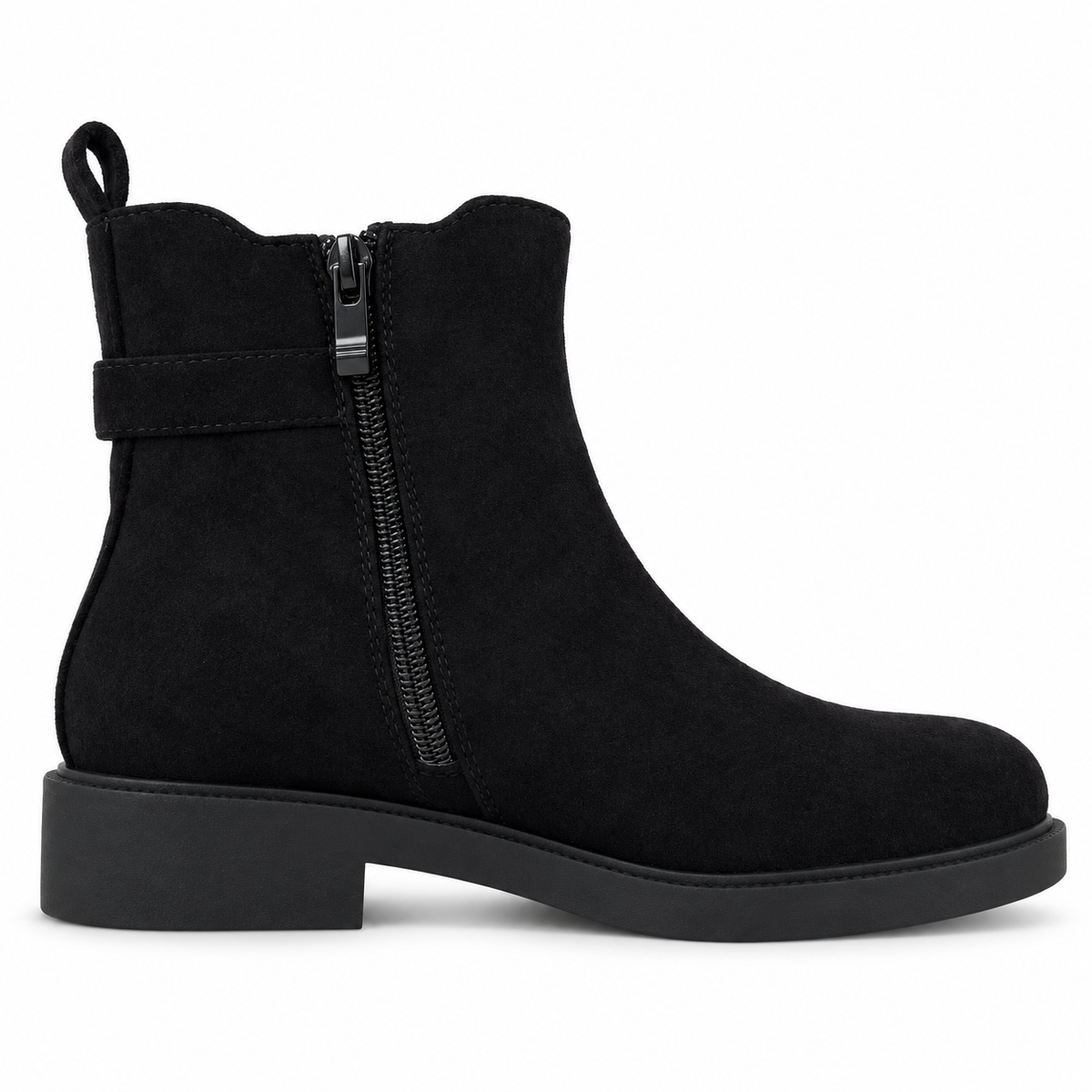 Doremi 58107 black ankle boot inner side