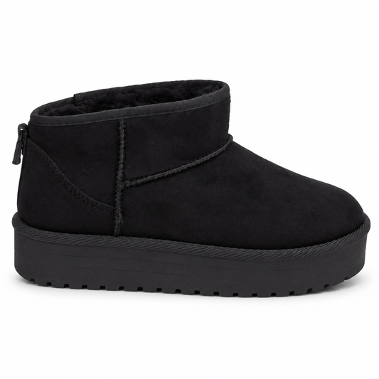 Doremi 66-155 black mini platform Australian-style boot