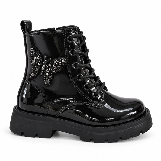 Doremi 7625-37 butterfly boots black-outer
