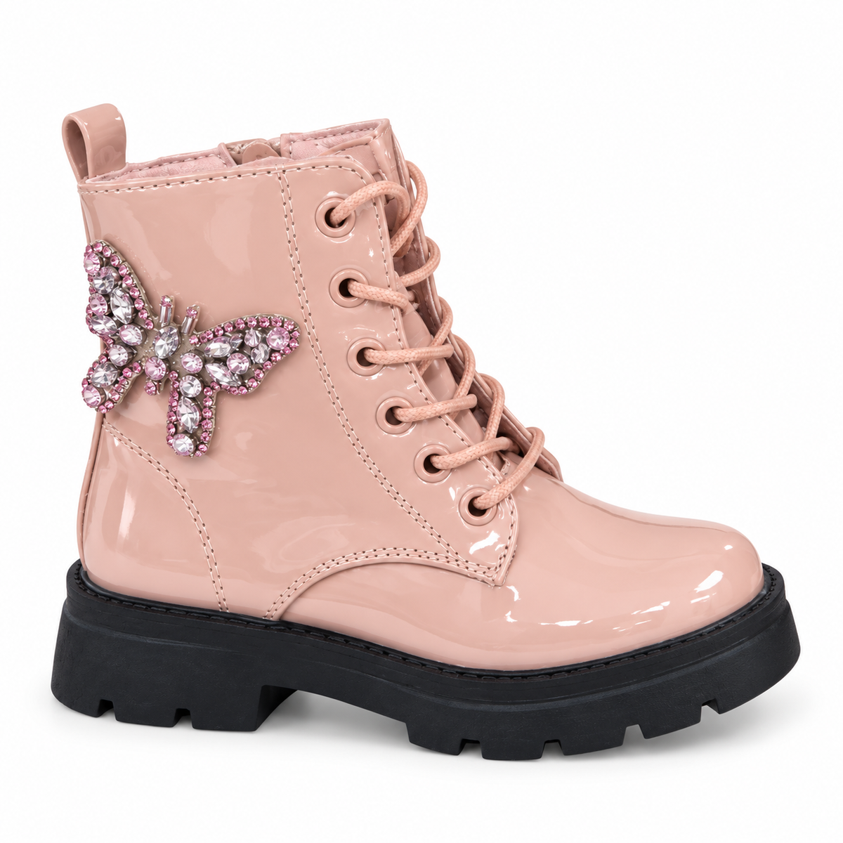 Doremi 7625-37 butterfly boots pink-outer