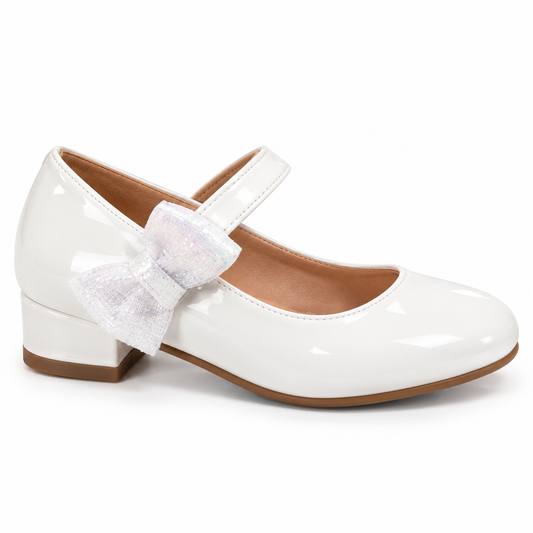 Doremi 230-215L white single shoe facing right