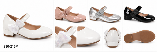 Doremi 230-215M girls Mary Jane ballerina shoes studio composite