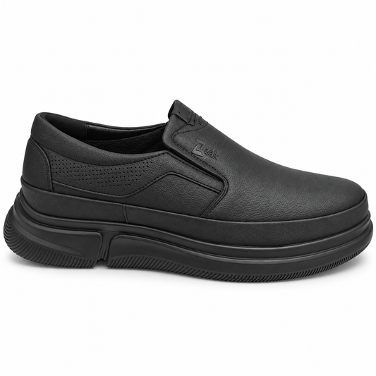 Zak SD54017 men's slip-on shoes - black side