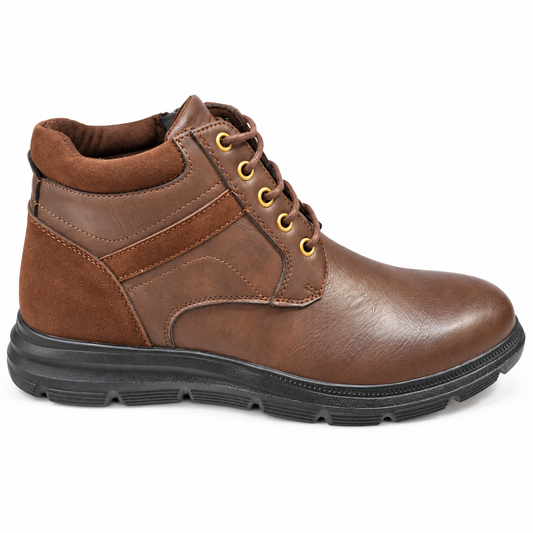 Zak SD71099 men's lace-up ankle boots - Brown